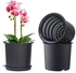 Slotted Orchid Flower Garden Inner Outer Pot Planter Tray Tabletop Ornament Coffee Tray 20*10*20cm