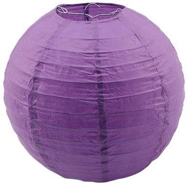 Universal Multicolor Chinese Paper Lanterns Wedding Party Decoration 6" Deep Purple 6inch