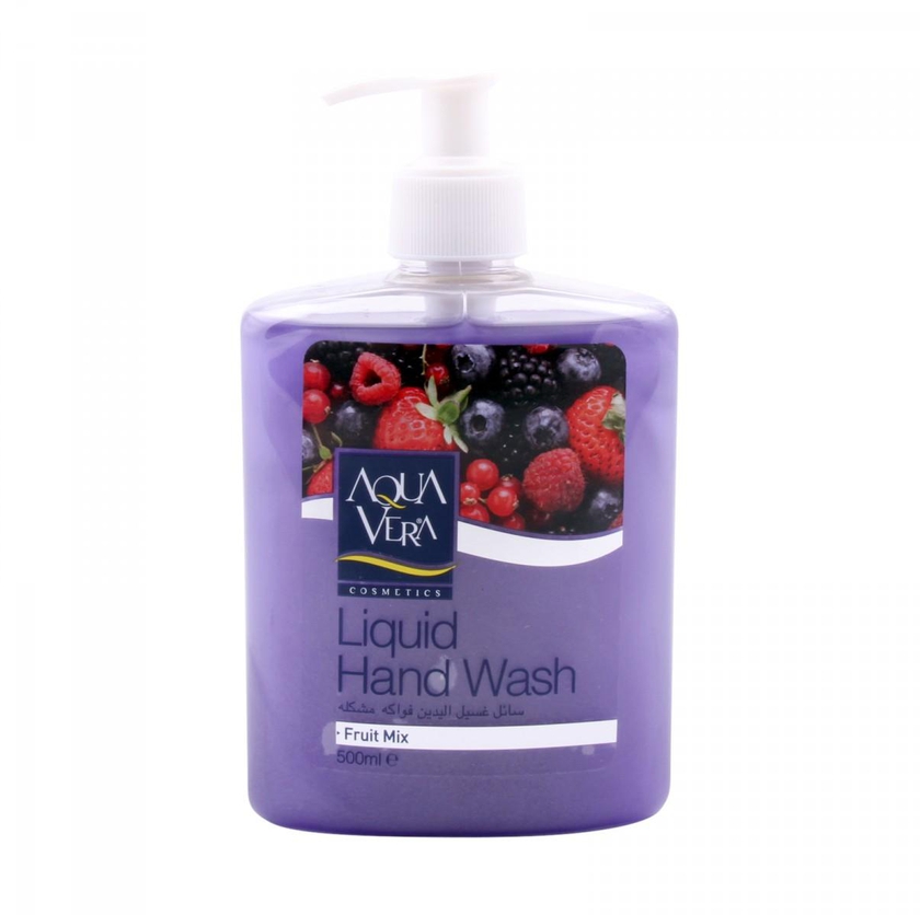 Aqua Vera Liquid Hand Wash With Fruit Mix 500ml