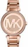 Michael Kors Women's Dial Watches Parker MK Word - MK5865 (Rose Gold)