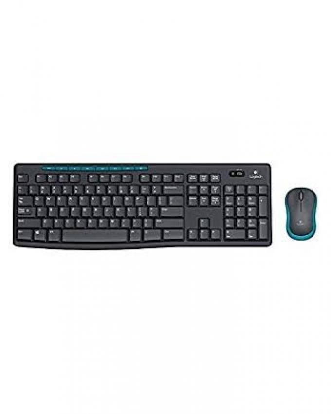 Logitech MK275 Wireless Keyboard & Mouse - Black