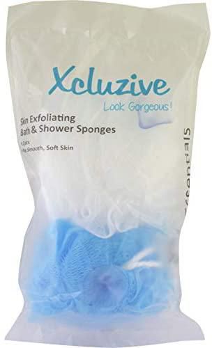 Xcluzive Skin Exfoliating Bath & Shower Sponges