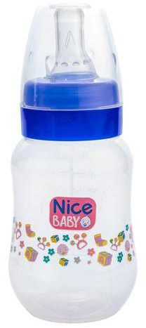 Nice Baby Feeding Bottle Without Hand 150ml Blue