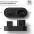 elago Charging Hub Black - 3 in 1 Charging Dock - for iPhone XS XS Max XR X 8 8 Plus and All iPhone Models All Apple Watch Series 4 ‫(2018)/3/2/1 Apple AirPods - Black