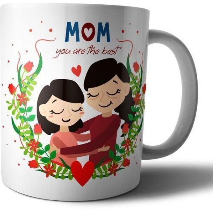 Best Mom Ceramic Mug - White - 250 Ml