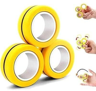 Hand Spinners Magic Toy Finger Toy - Yellow