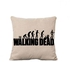Universal Hequeen The Walking Dead Linen Sofa Pillowcases Car Linen Pillow Cover