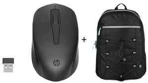 HP Active Backpack With Optical Wireless Mouse Black 15.6inch Laptop