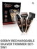 3 In 1 Geemy Rechargeable shaver trimmer set As in the picture 3 in 1