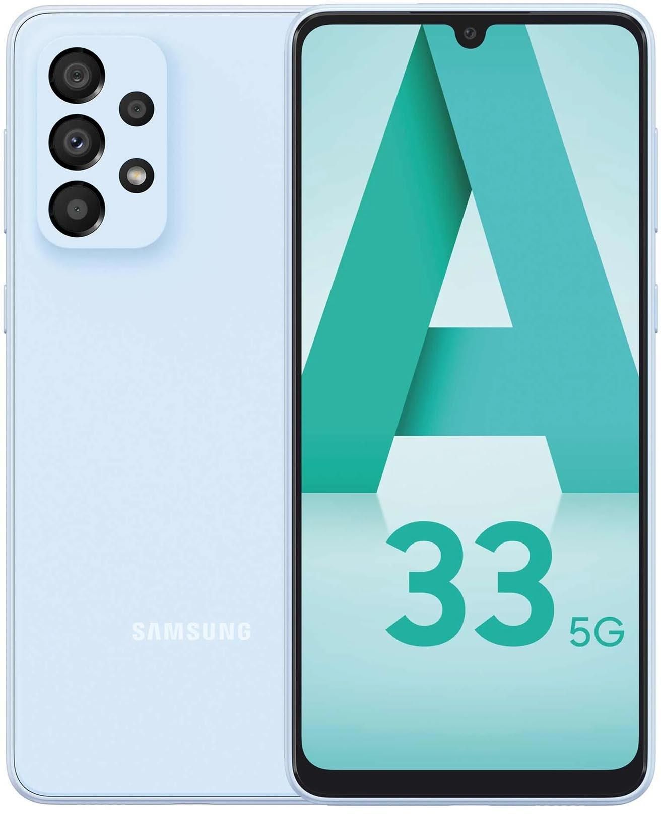 Samsung Galaxy A33 Dual SIM 6GB RAM 128GB 5G Awesome Blue