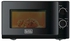 Black &amp; Decker 20 Liter Microwave Oven With Defrost Function, Black - Mz2020-B5