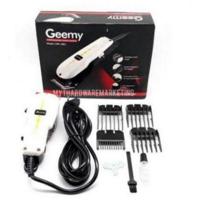 Geemy Professional Hair Clipper Shaving Machine Shaver Kinyozi