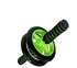 Rubber Roller (Double Wheel) - Black & Green