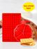 2 Pcs Waffle Molds Set Simple Home Baking Silicone Molds