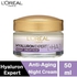 L'Oreal Paris Hyaluron Expert Night Cream With Hyaluronic Acid +HA 50 ML