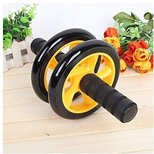 Generic Abs Roller Workout Arm And Waist Fitness Exerciser Wheel (Free Knee Mat)