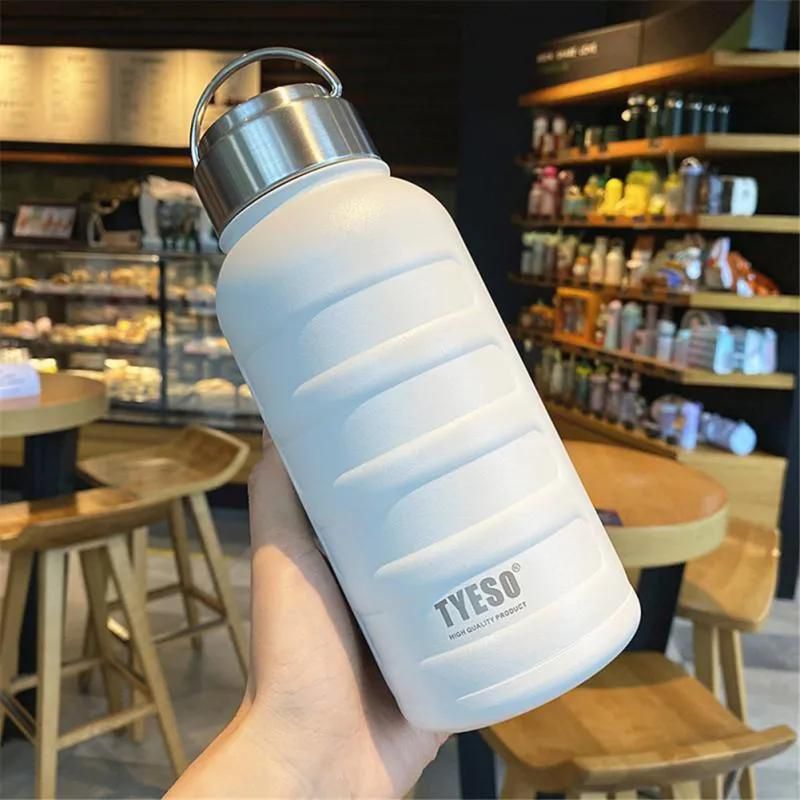 Stainless Steel Thermos Mug Portable Sport Bottle Vacuum Flask Thermal Water Bottle Tumbler Cup Thermoses Drinkware