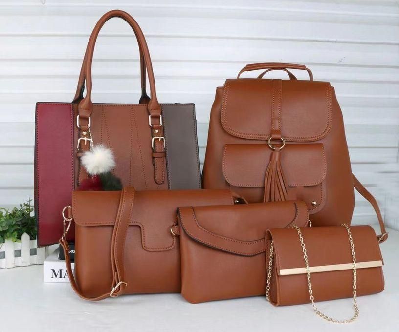 Fashion 5 In 1 Ladies Handbags