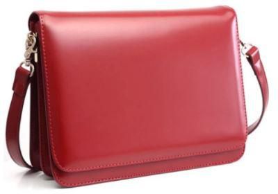 Lulugift Super Trend Vintage Sling Red PU Leather Bag (Red)