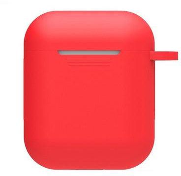 Silicone Protective Case Cover For Apple AirPods Red