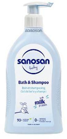Sanosan Baby Bath & Shampoo - 500 ML