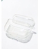 Soft TPU Transparent Clear Case With Carabiner For Apple Airpods Pro