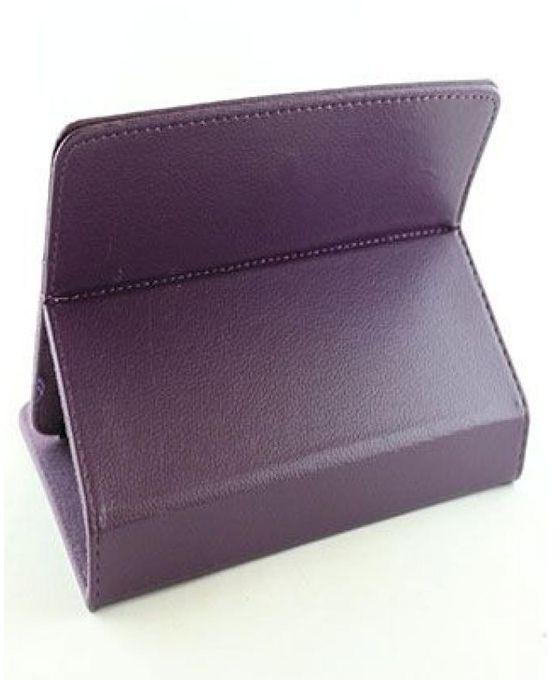 Generic Adjustable Leather Case - 7" - Dark Purple