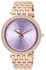 Michael Kors Womens Quartz Watch, Analog Display and Stainless Steel Strap MK3400