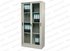Rexel Filing Cupboard, 185x90.1x44.5 cm, Sliding Glass Door, Grey