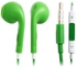 Earphones Headphones With Remote Mic Volume Controls For Apple iPad iPhone 5 5S 5C Dark Green