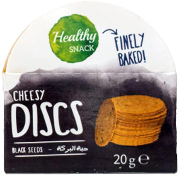 Cheesy Discs Black Seeds Snacks - 45 gm