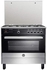Get La Germania 9M10GRB1X4AWW Cooker, 60×90 cm, 5 Burners - Black Silver with best offers | Raneen.com