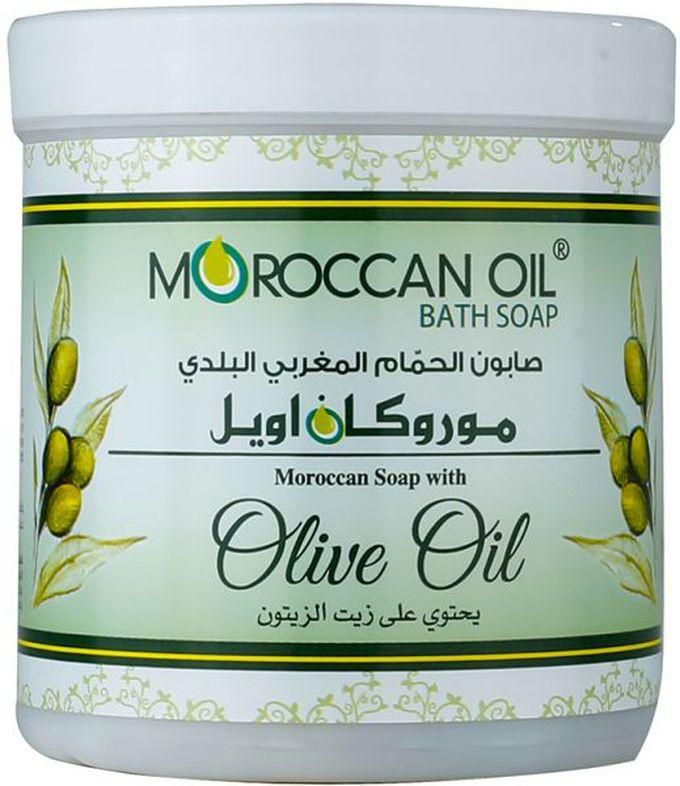 Moroccan Oil صابون الحمام المغربي البلدي بزيت الزيتون