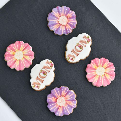 Mothers Day Cookies 6 Pcs