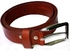 Beyond Glamour Africa Classic Brown Leather Belt