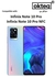 TPU Protection and Hybrid Rigid Clear Back Cover Case Life is Hard for Infinix Note 10 Pro / Infinix Note 10 Pro NFC