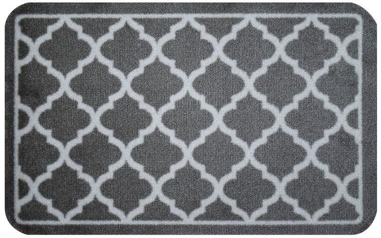 Get Mac Carpet Omega Mat, 50x75 cm - Grey White with best offers | Raneen.com