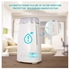 Cool Mist Bedroom Humidifier with Top Fill Pot 3.2L Large Capacity for Essential Oils and 7 Touch Colors Top Fill Ultrasonic Humidifier with Warm and Cold Water