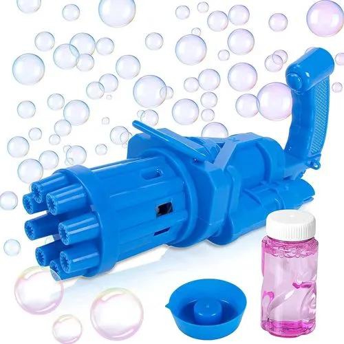 Generic Blue Automatic Bubbles Toy Gun