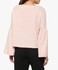 Light Pink Oversized Flecked Sweater