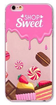 Sweet Desserts Donuts Macaroon Pattern Case Cover For iPhone 6 6S