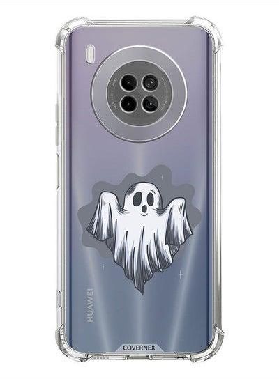 Shockproof Protective Case Cover For Huawei Y9a Handrawn Halloween Ghost
