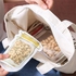Mason Jar Zipper Bags, Reusable Snacked, Food Lock Bags