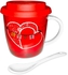 Valentine Mug With Spoon 9cm