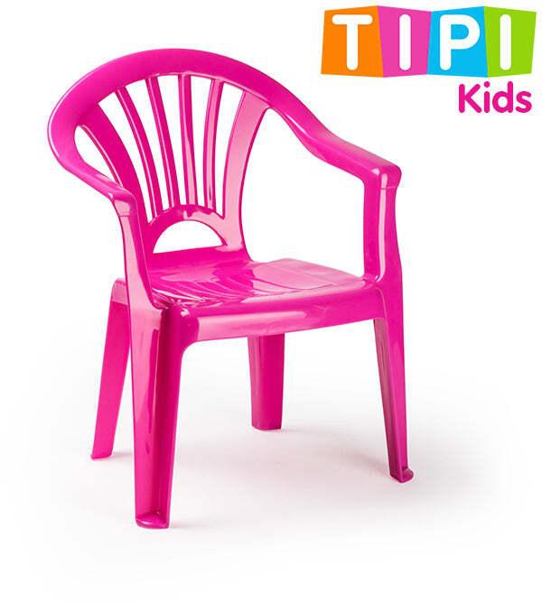 Plastic Forte TIPI Kid Chair, Pink