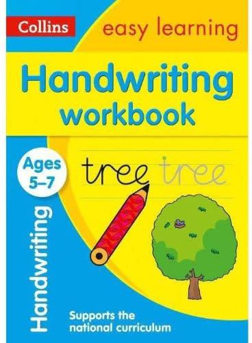 Handwriting Workbook - Ages 5-7 - Collins Easy Learning