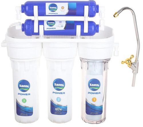 Get Tank Power Plus Water Filter, 5 Stages - White with best offers shop online | cash on delivery | Raneen.com