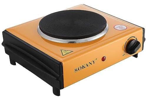 Sokany sk-100a electric single hot plate, 1000 watts (international warranty)