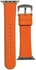Compatible With Apple Watch 42/44mm Sport Tread Rubber Silicone For Apple Watch Series 6 Multi Color - Durable Silicone (ORANGE)