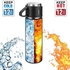 Thermos Vacuum Insulated Flask 500ml (Vacuum Flask With 3 Cup) Sliver.